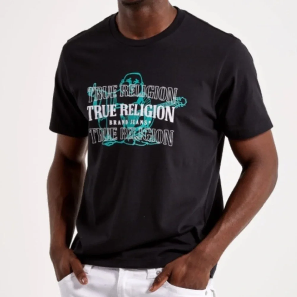 True Religion 3 Arch Buddha Tee NWT